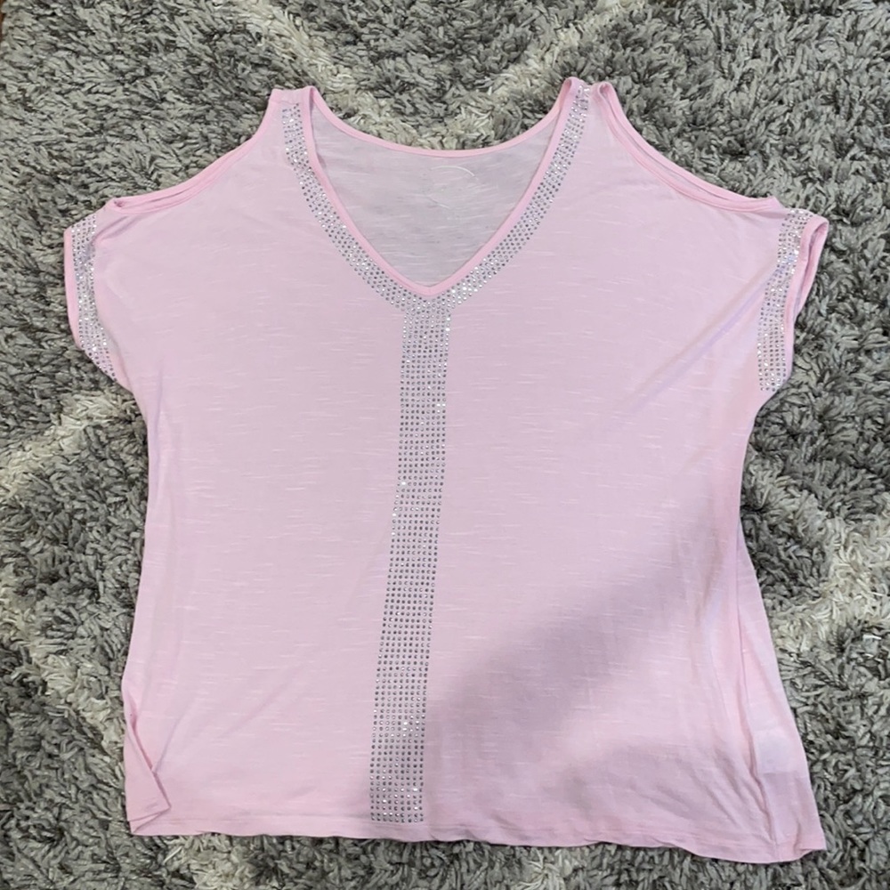 Women’s INC International Concepts Pink Blouse